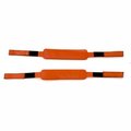 Kemp Usa Kemp Replacement Straps (Pair), Orange, 10-004-ORG 10-004-ORG